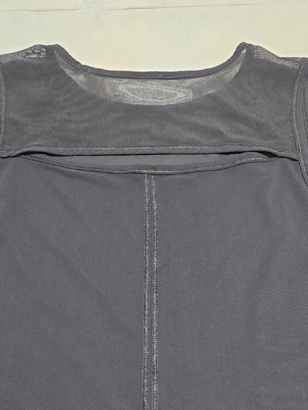 lululemon athletica Black Scoop-Back Athletic Tank